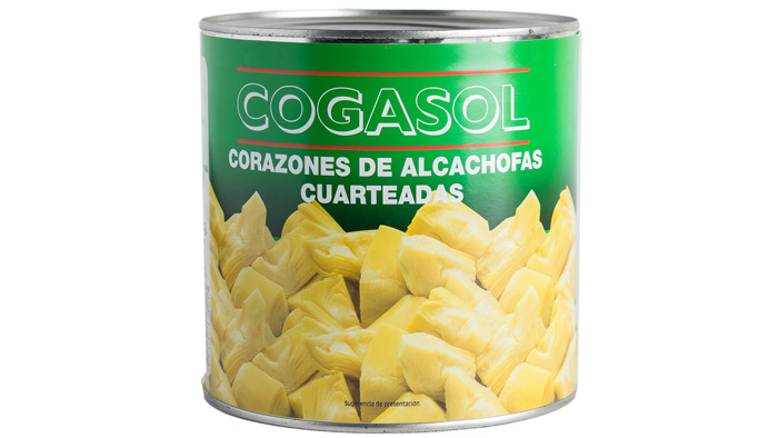 ALCACHOFA CUARTEADAS COGASOL 3 KG