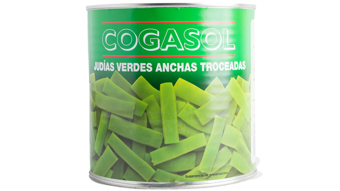 JUDIAS VERDES ANCHA COGASOL 3 KG