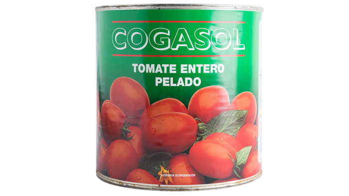 TOMATE ENTERO PELADO COGASOL 3 KG