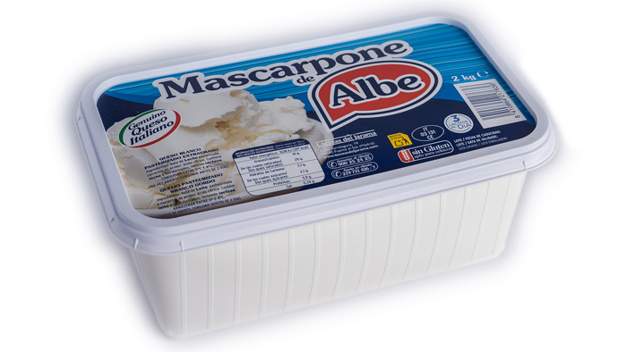 QUESO MASCARPONE ALBE 2 KG