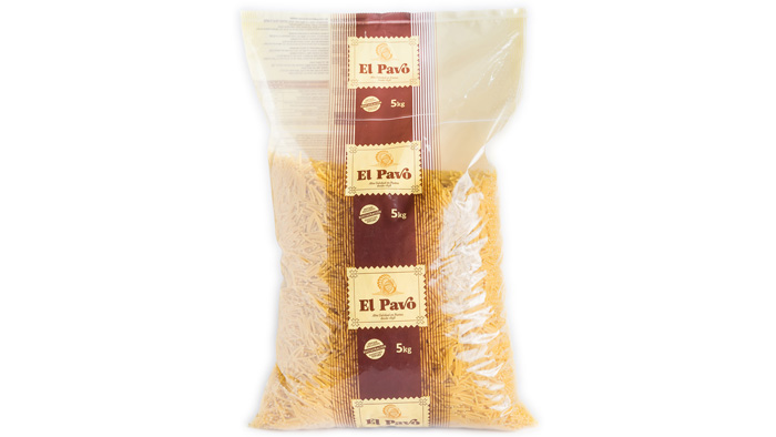 PASTA FIDEO GRUESO 4 EL PAVO 5 KG